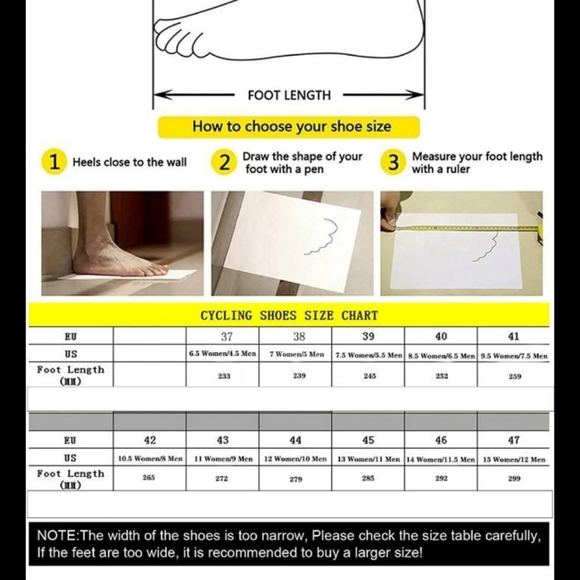 Mens red cycling shoes size 12/14 - Picture 3 of 3